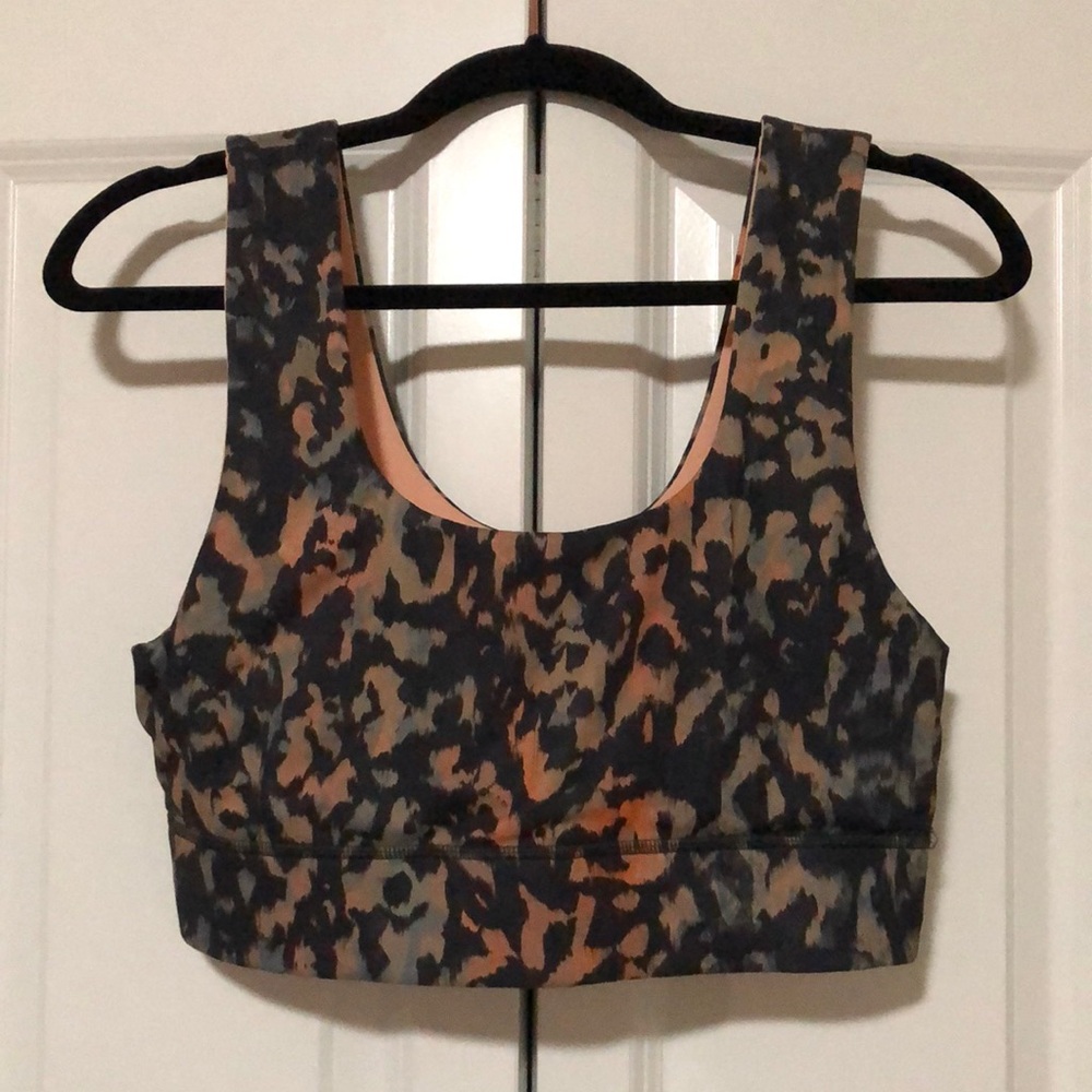 Leopard Print Fabletics Sports Bra